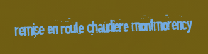 Remise en route chaudiere Montmorency